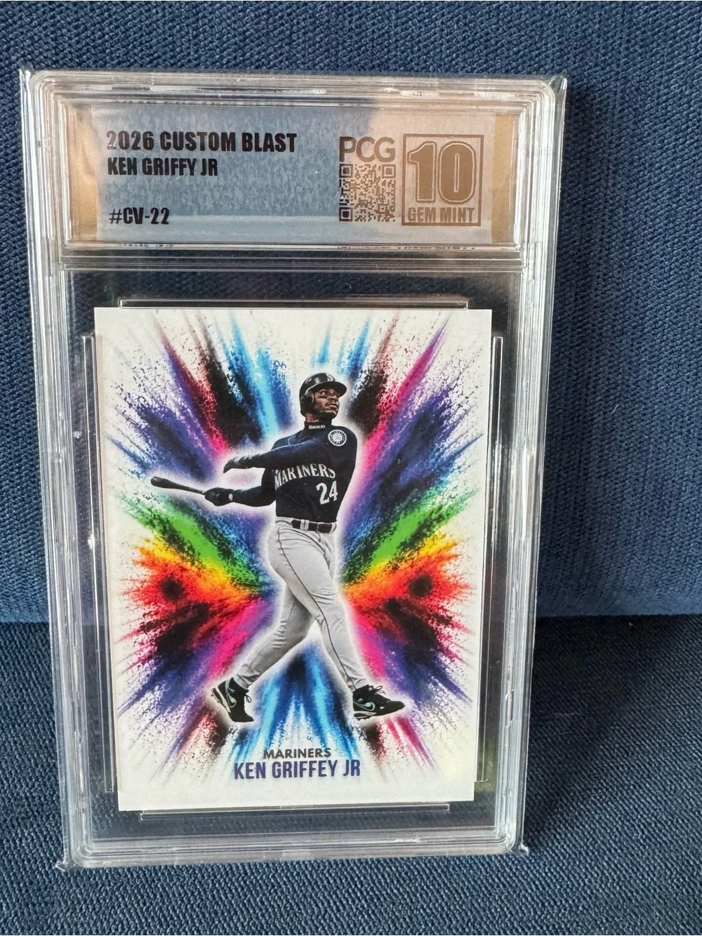 Ken Griffey Jr. - 2026 Custom Blast #CV-22 PCG 10 Gem Mint